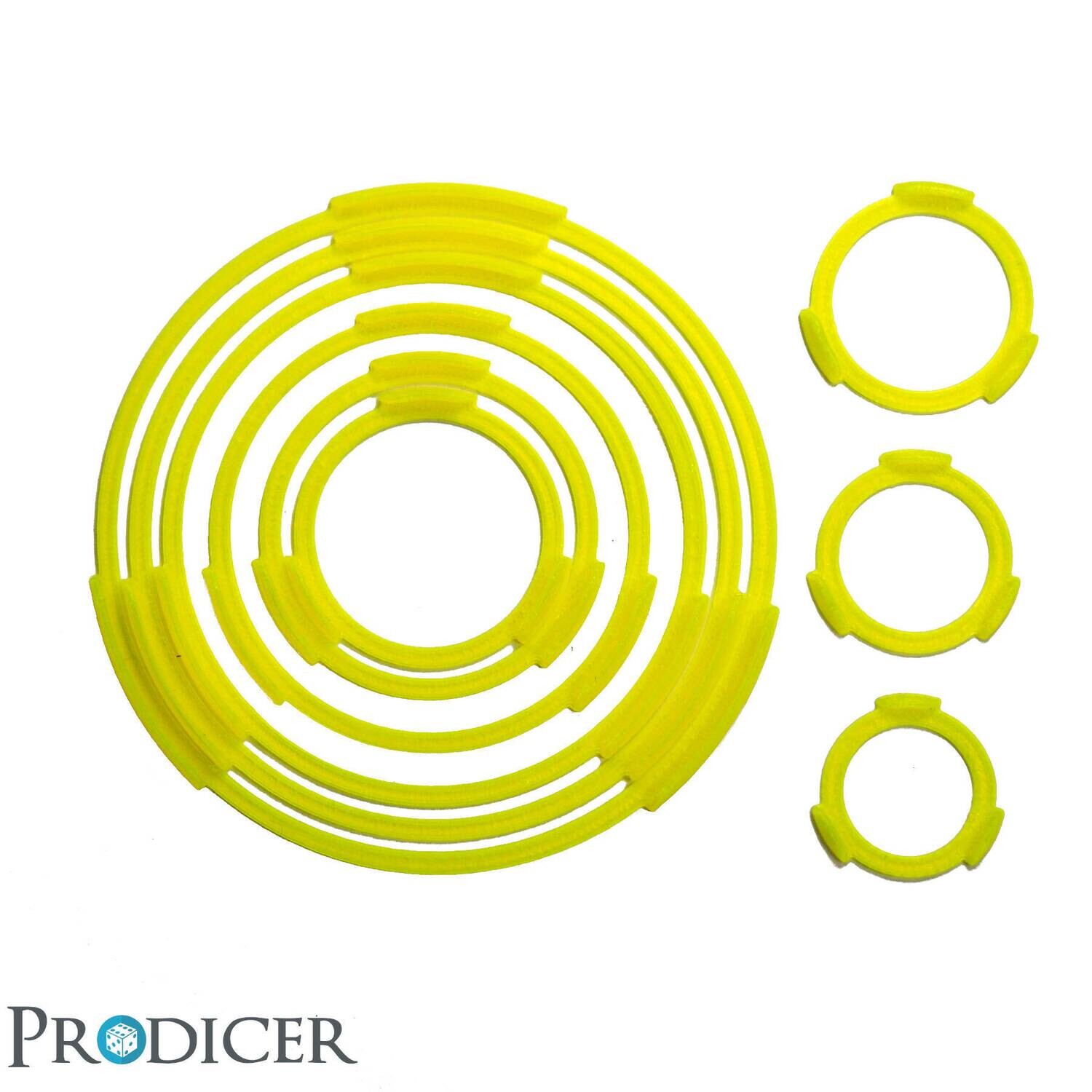 Base Squad Marker | 28mm(20x) Neon Gelb - Prodicer Base Squad Marker | 28mm(20x) Neon Gelb - Prodicer