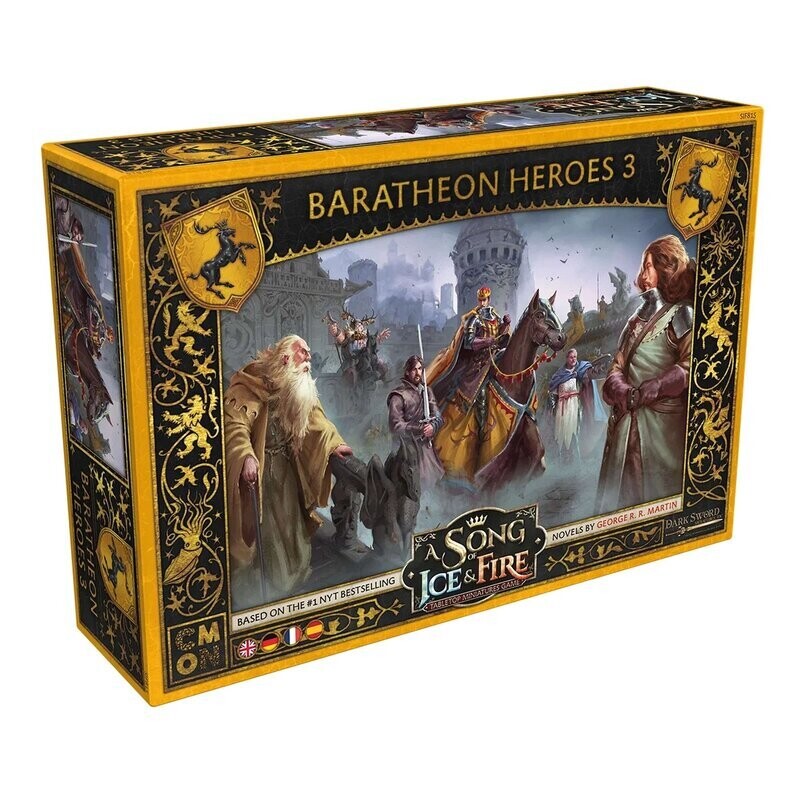 A Song of Ice & Fire – Baratheon Heroes 3 (Helden von Haus Baratheon 3)- DE-FR-SP-EN