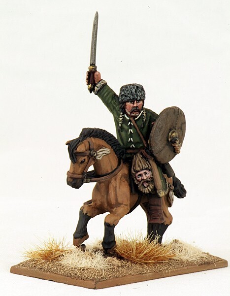 Mounted Hun (Steppe Tribe) Warlord A - SAGA