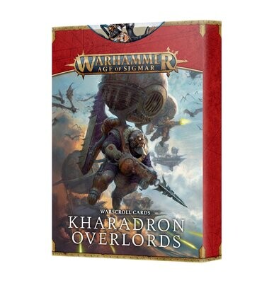 Warscroll Cards: Kharadron Overlords (Deutsch) Truppenschriftrollenkarten - Warhammer Age of Sigmar - Games Workshop Warscroll Cards: Kharadron Overlords (Deutsch) Truppenschriftrollenkarten - Warhammer Age of Sigmar - Games Workshop