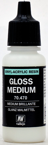 Model Color 190 Glanz Malmittel (Gloss Medium) (470) - Vallejo - Farben