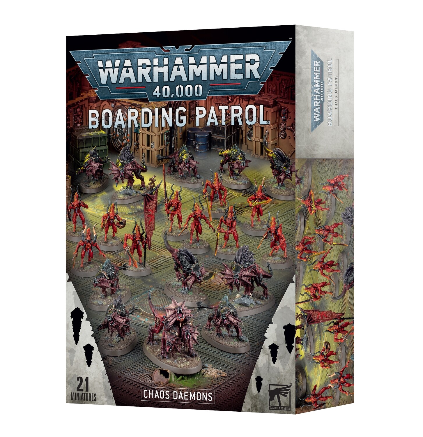 Enterpatrouille der Chaosdämonen Chaos Daemons Boarding Patrol - Warhammer 40.000 - Games Workshop