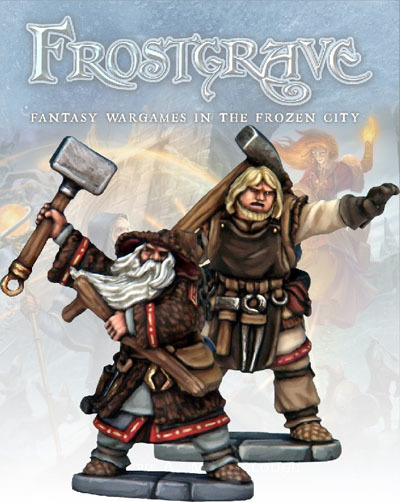Enchanter & Apprentice - Frostgrave - Northstar Figures