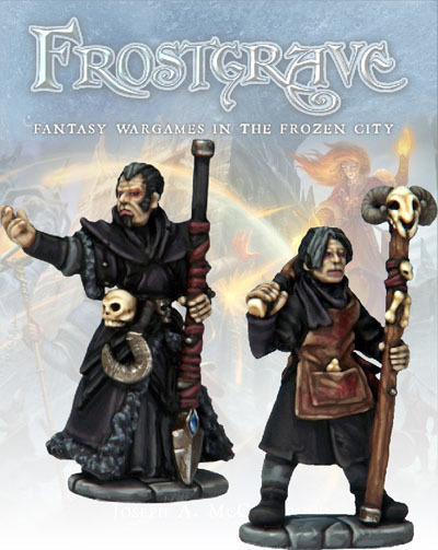 Necromancer & Apprentice - Frostgrave - Northstar Figures