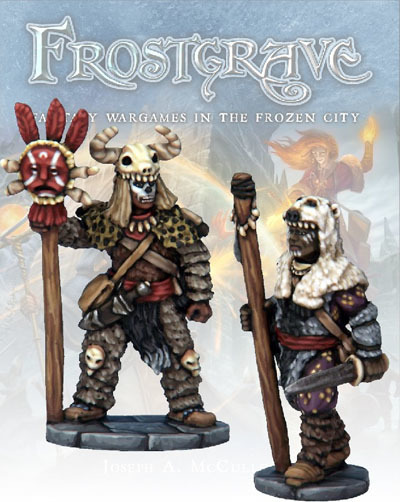 Witch & Apprentice - Frostgrave - Northstar Figures