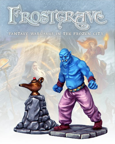 Genie & Lamp - Frostgrave - Northstar Figures