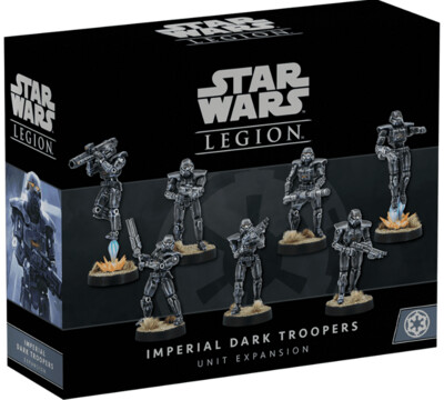 Star Wars Legion - Imperiale Dunkeltruppen Dark Troopers - Erweiterung DE/IT - Fantasy Flight Games