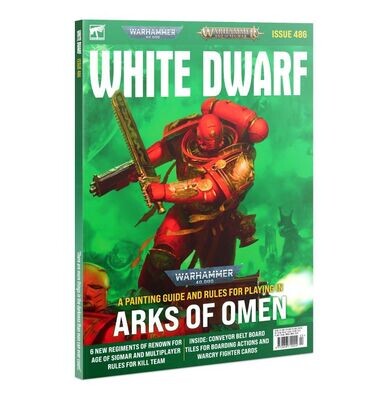 White Dwarf 486 -2023 März (Deutsch) (Leicht beschädigt)- Games Workshop