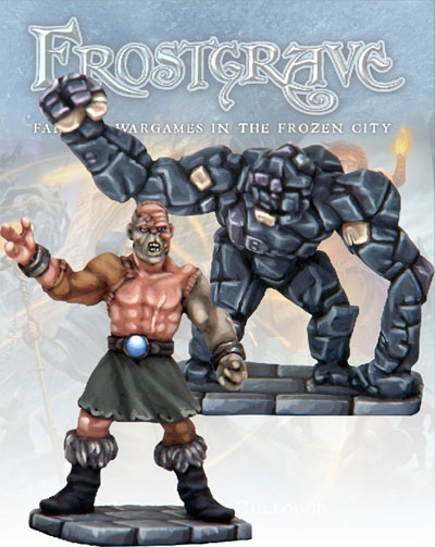 Flesh Golem and Stone Construct - Frostgrave - Northstar Figures