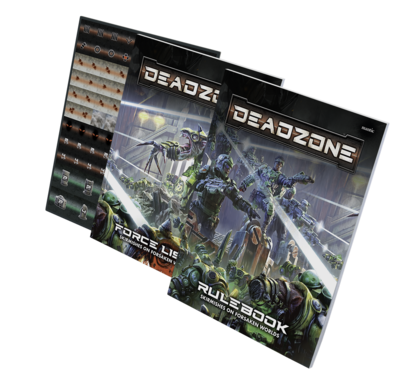 Deadzone 3rd Edition Rulebooks and Counter Sheet Pack - Mantic Games