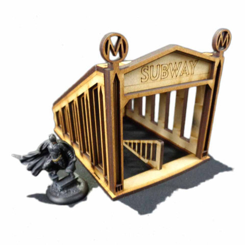 Subway Entrance - TTCombat - Kingsley