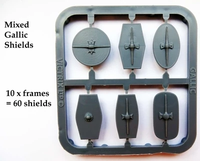 Hard Plastic Gallic Shield Pack - Victrix