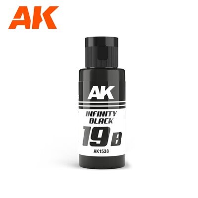 DUAL EXO 19B – INFINITY BLACK 60ml. - AK Interactive