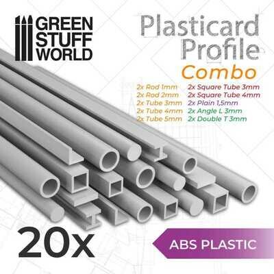 ASA Polystyrol-Profile ROHRPROFIL RUND Plastikcard 5mm - Greenstuff World