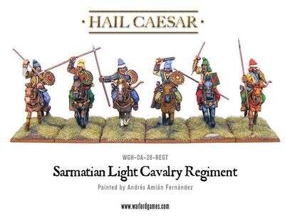 Sarmatian Light Cavalry regiment - Hail Caesar - Warlord Games