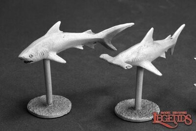 Sharks (2) - Dark Heaven Legends - Reaper Miniatures