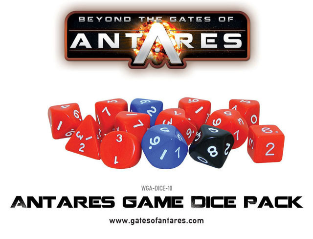 Antares Game Dice Pack - Beyond The Gates Of Antares