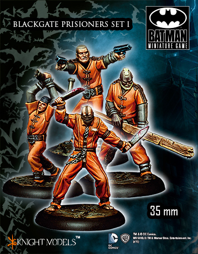 Blackgate Prisoners - Batman Miniature Game