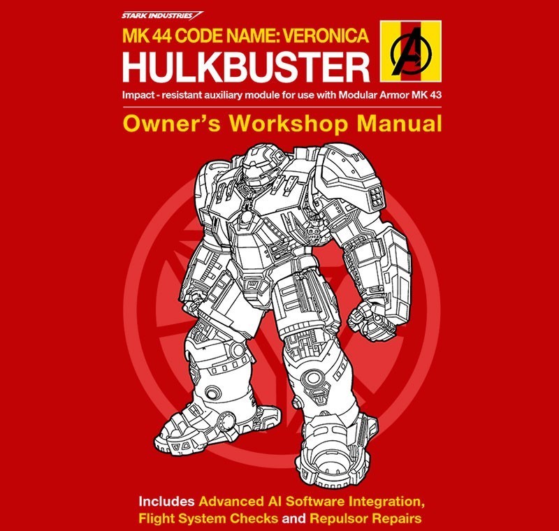 Hulkbuster Manual - Ladies - M - Shirt