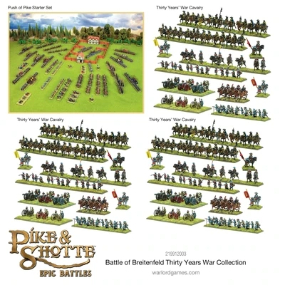 Pike & Shotte Epic Battles - Battle of Breitenfeld Thirty Years' War Collection - Warlord Games