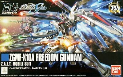 HG Cosmic Era ZGMF-X10A Freedom Gundam Z.A.F.T. Mobile Suit - Bandai - Gunpla