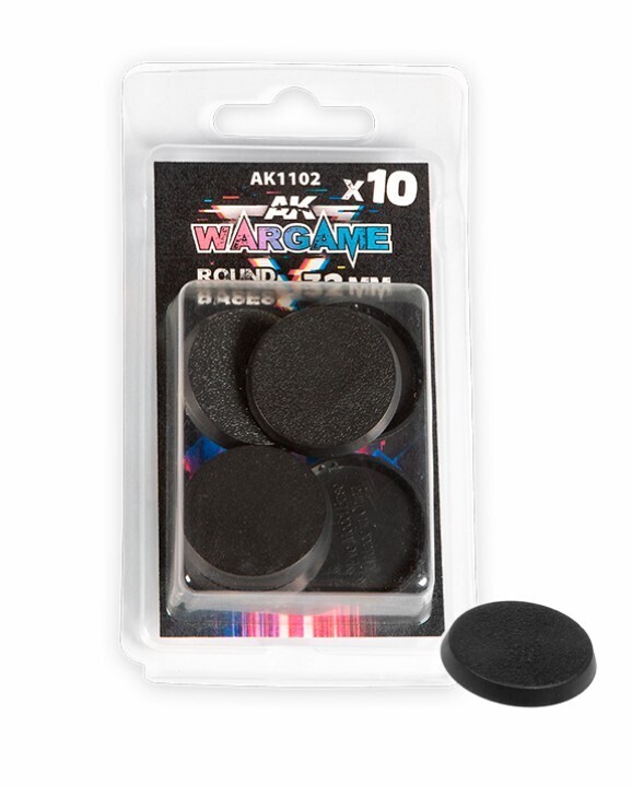 Round Base 32mm x10 Units  - AK Interactive
