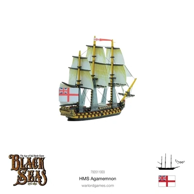 Black Seas: HMS Agamemnon - Black Seas - Warlord Games