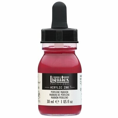 Liquitex Professional Acrylic Ink 30ml Flasche Perylen Maroon - Perylene Maroon