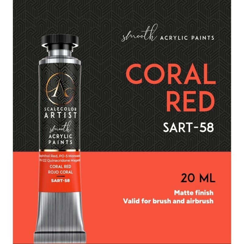 Scalecolor Artist - Coral Red - Scale 75