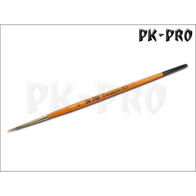 PK-PRO - OrangeLine PC1 Pinsel - Rund - Gr. 0 - Brush