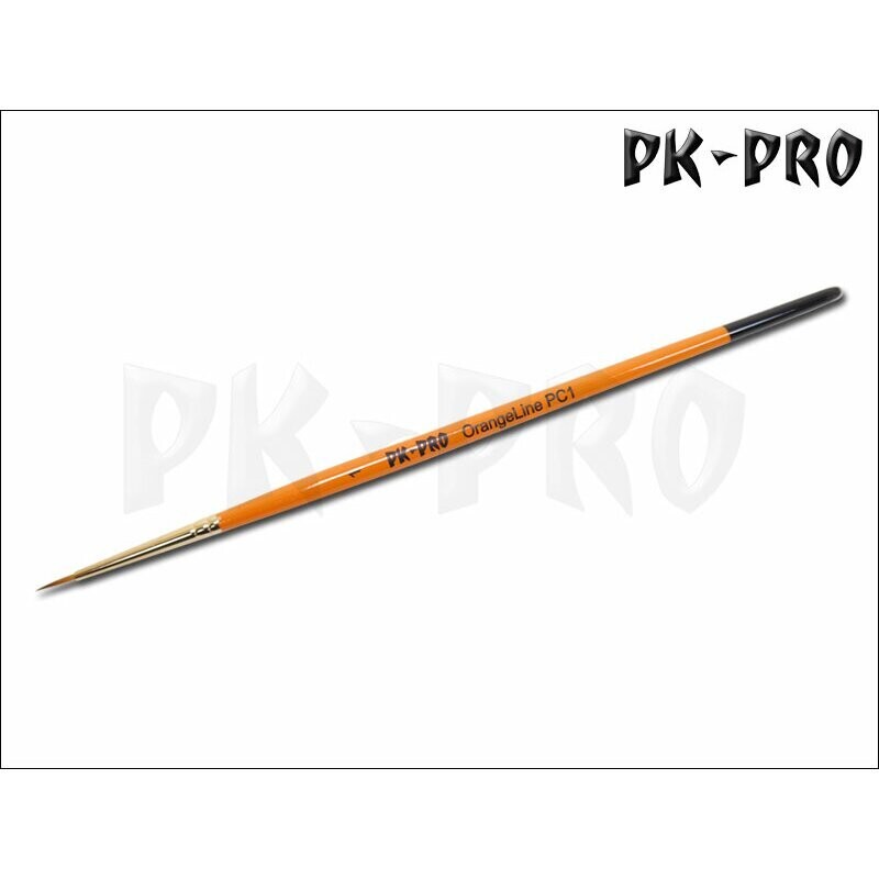 PK-PRO - OrangeLine PC1 Pinsel - Rund - Gr. 1 - Brush