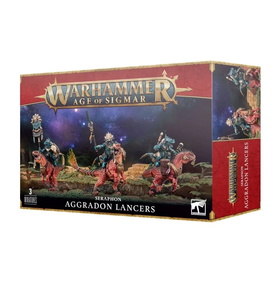 Aggradon-Lanzenreiter Aggradon Lancers - Seraphon - Warhammer 40.000 - Games Workshop