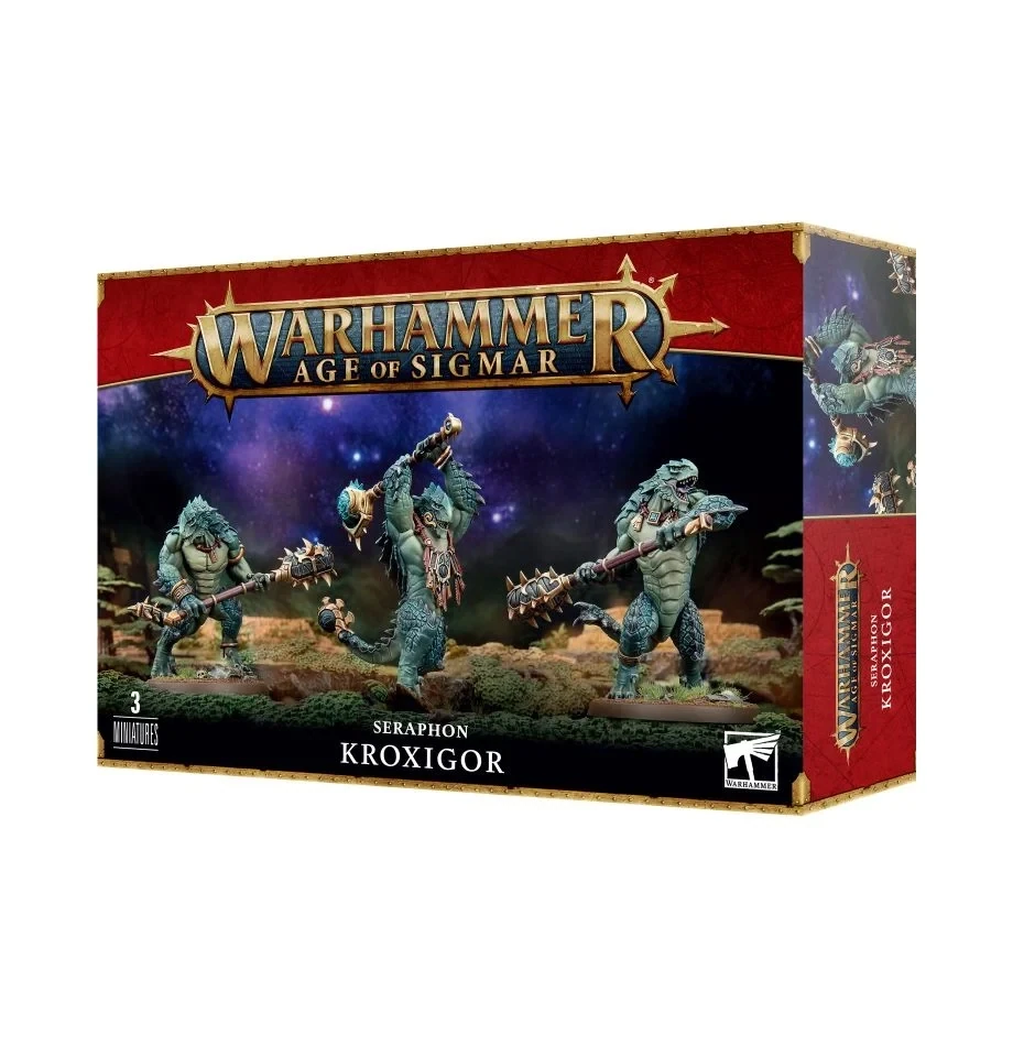 Kroxigors- Seraphon - Warhammer 40.000 - Games Workshop