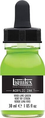 Liquitex Professional Acrylic Ink 30ml Flasche Vivid Lime Green - Limettengrün Lebhaft (740)