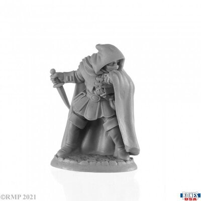Romag Davl, Thief Human Rogue- Bones - Reaper Miniatures