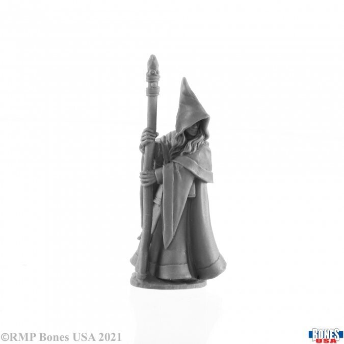 Anirion, Elf Wizard Elf Wizard - Bones - Reaper Miniatures