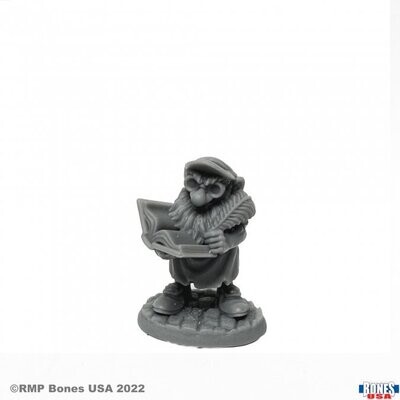 Stub, Gnome Accountant - Bones - Reaper Miniatures