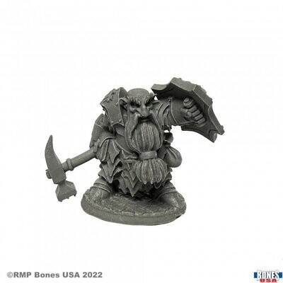 Dark Dwarf Smiter - Bones - Reaper Miniatures