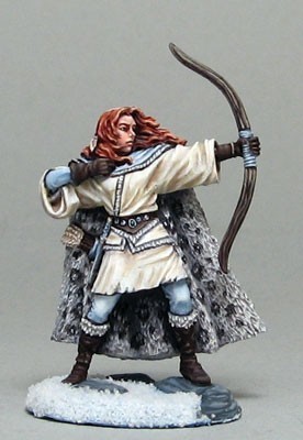 Wilding Spearwife with bow - Dark Sword Miniatures