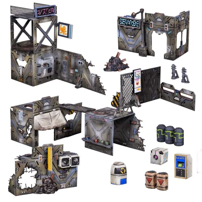Deadzone Terrain Booster - Terrain Crate - Mantic Games