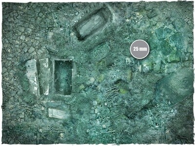 Game mat – Burial Grounds- Mousepad Mat - 44x60 - Deep Cut Studio Spielmatte