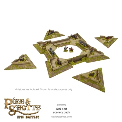 Pike & Shotte Epic Battles - Star Fort Scenery Pack - Warlord Games