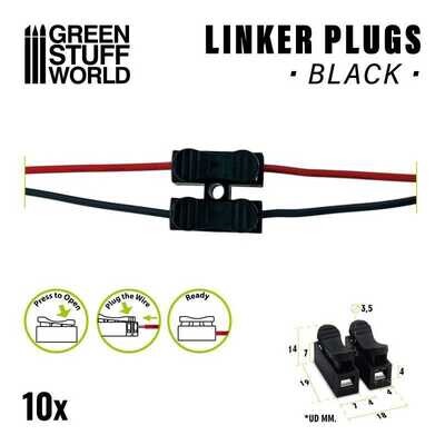 2pins Linker Plugs - Pack x10 - Greenstuff World
