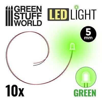 reen LED Lights - 5mm - Greenstuff World