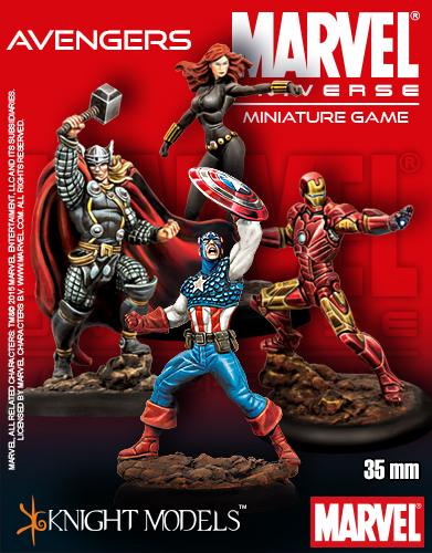The Avengers Starter Set - Marvel Universe Miniature Game