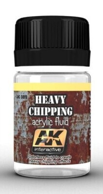 Heavy Chipping Acrylic Fluid - AK Interactive
