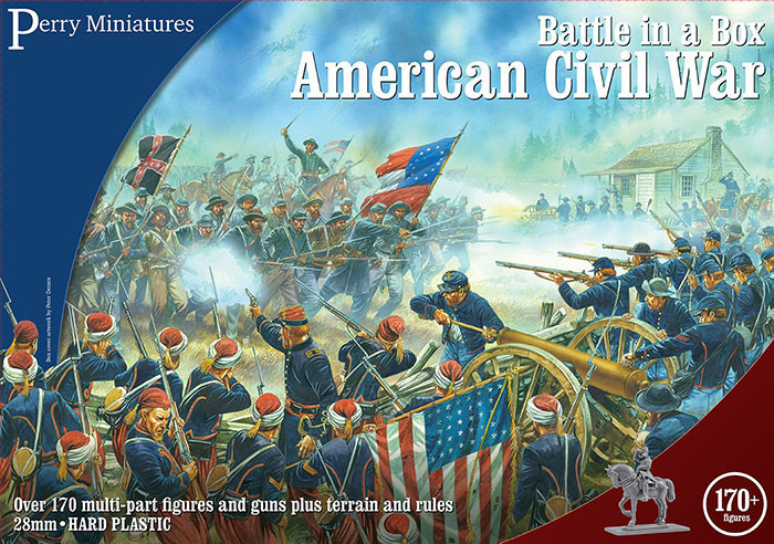 Perry American Civil War Battle Set - Battle in a Box - Perry Miniatures