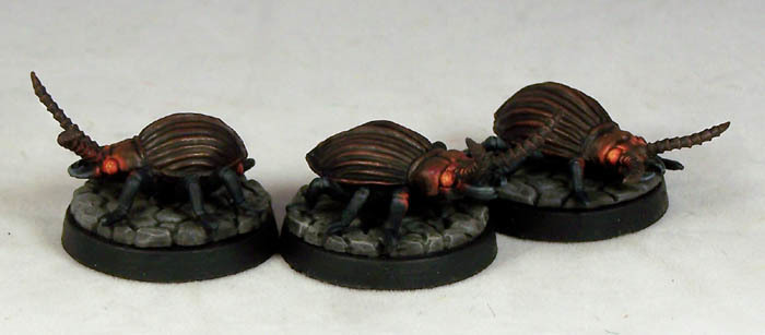 DV4a – Fire Beetles (3) - Otherworld Miniatures
