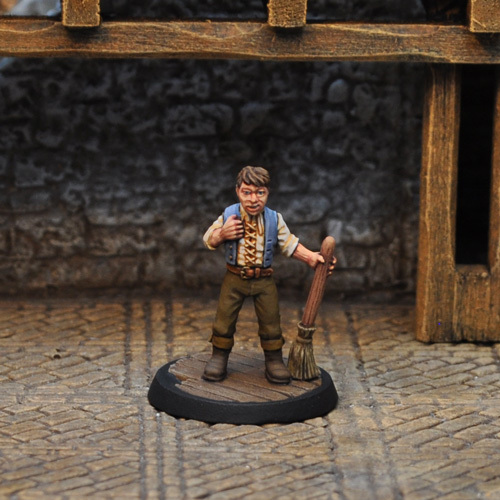 NPCT6 – Stable Boy - Otherworld Miniatures