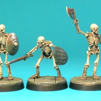 UD1a – Skeletons I (3) - Otherworld Miniatures